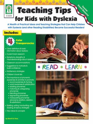cover image of Teaching Tips for Kids with Dyslexia, Grades PK - 5